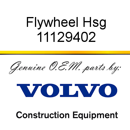 Flywheel Hsg 11129402