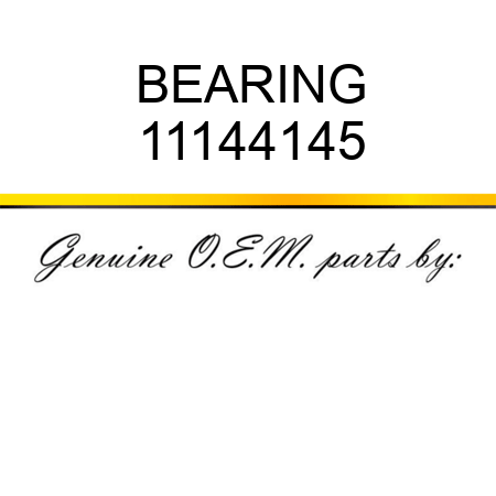 BEARING 11144145