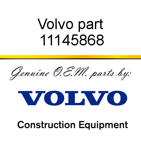 Volvo part 11145868