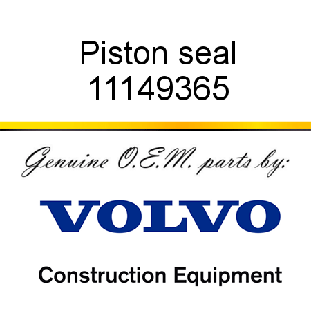 Piston seal 11149365