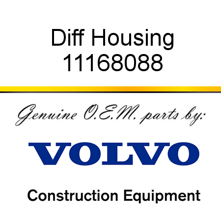 Diff Housing 11168088