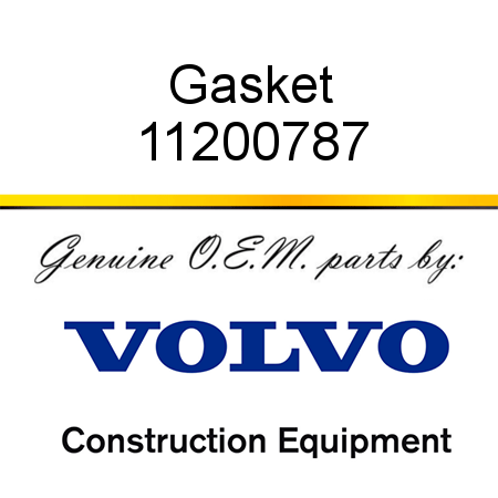 Gasket 11200787