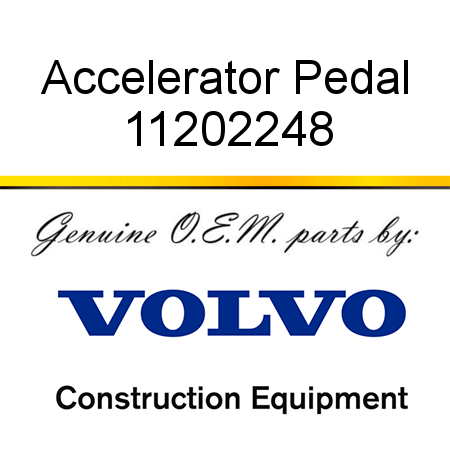 Accelerator Pedal 11202248