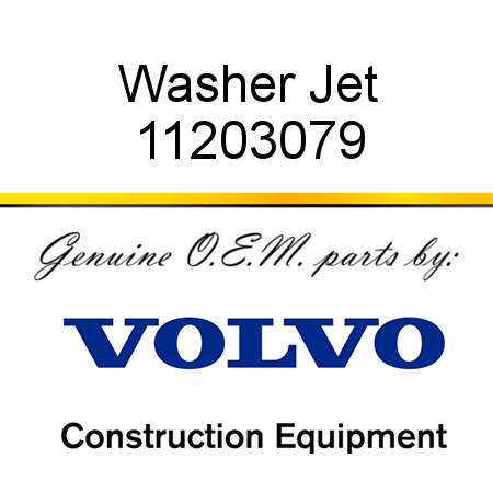 Washer Jet 11203079