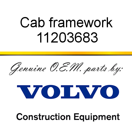 Cab framework 11203683