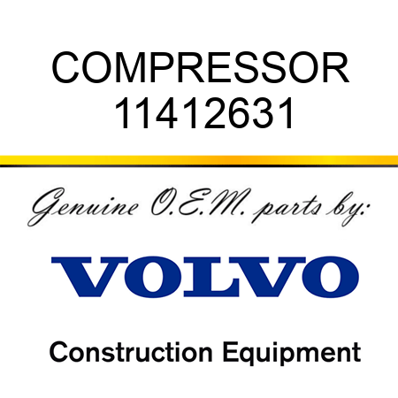 COMPRESSOR 11412631