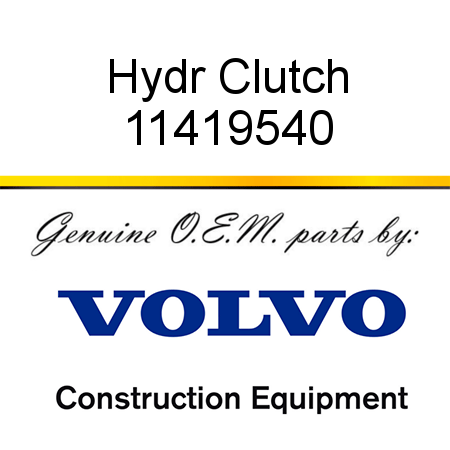 Hydr Clutch 11419540