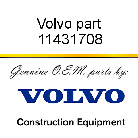 Volvo part 11431708