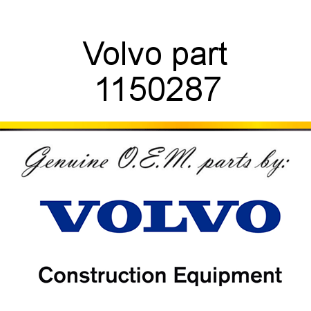 Volvo part 1150287