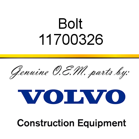 Bolt 11700326