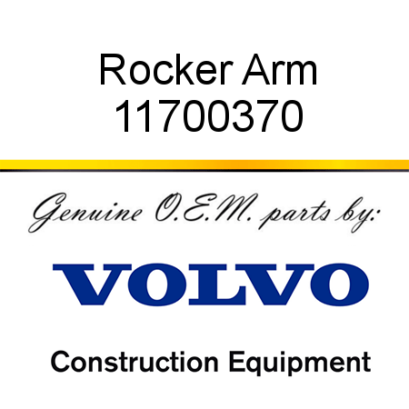 Rocker Arm 11700370