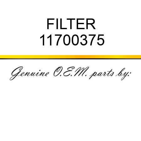 FILTER 11700375