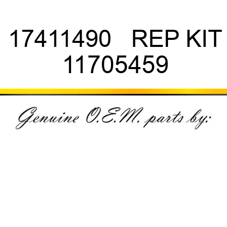 17411490   REP KIT 11705459