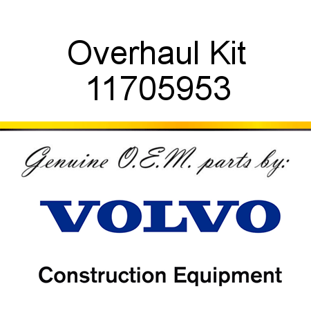 Overhaul Kit 11705953