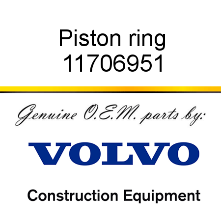 Piston ring 11706951