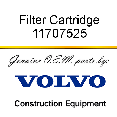 Filter Cartridge 11707525