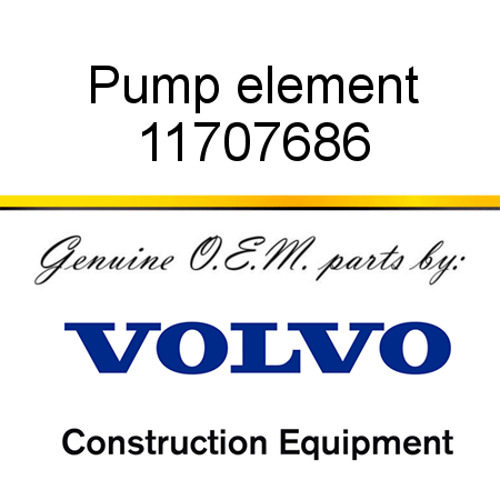 Pump element 11707686