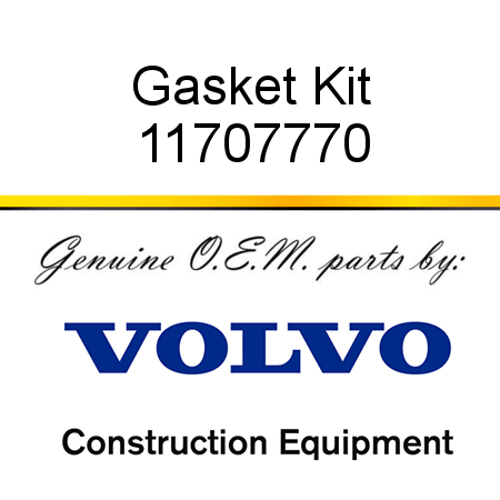 Gasket Kit 11707770