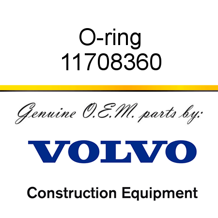 O-ring 11708360