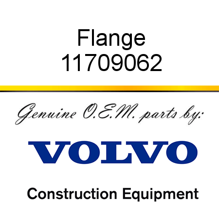 Flange 11709062