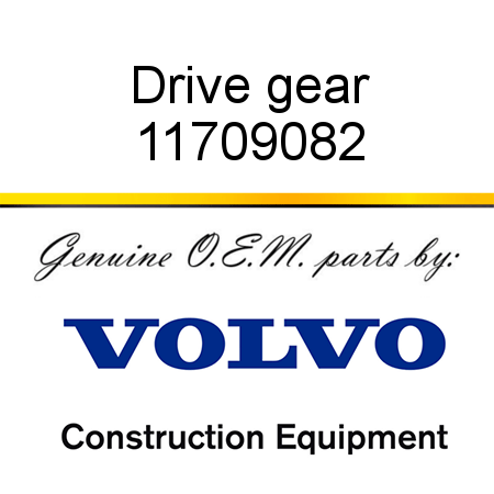 Drive gear 11709082