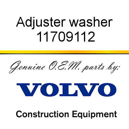 Adjuster washer 11709112