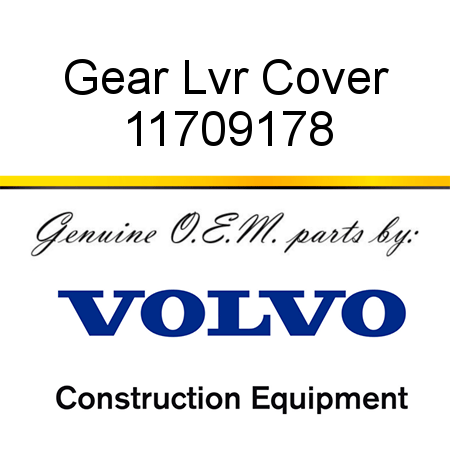 Gear Lvr Cover 11709178