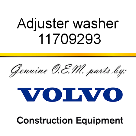Adjuster washer 11709293