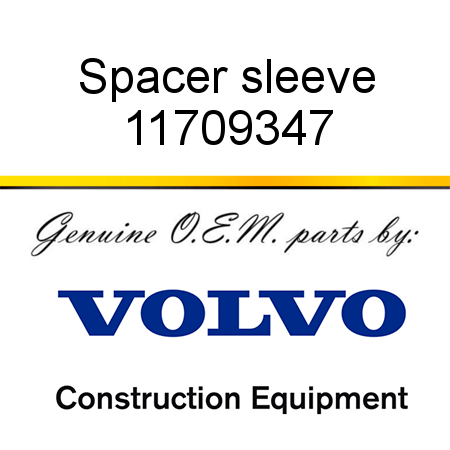 Spacer sleeve 11709347