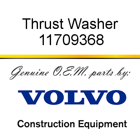 Thrust Washer 11709368