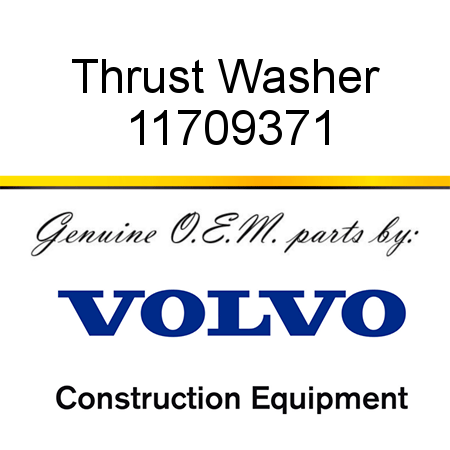 Thrust Washer 11709371