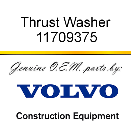 Thrust Washer 11709375