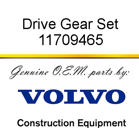 Drive Gear Set 11709465