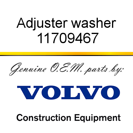 Adjuster washer 11709467
