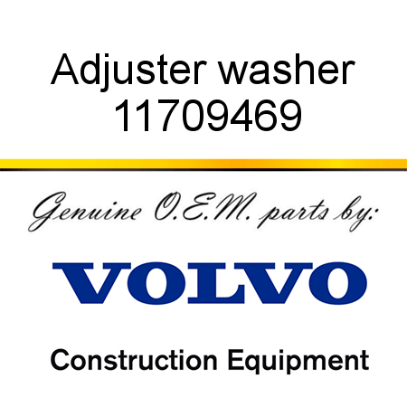 Adjuster washer 11709469