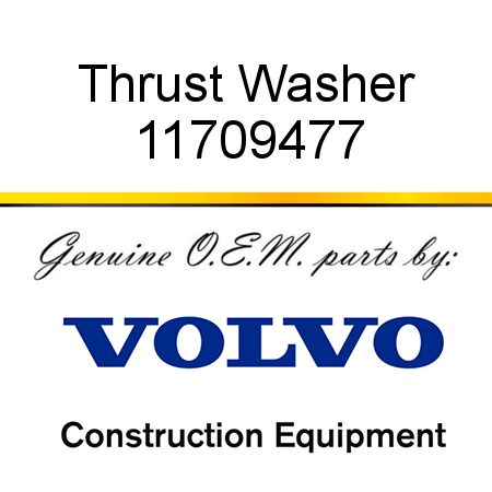 Thrust Washer 11709477