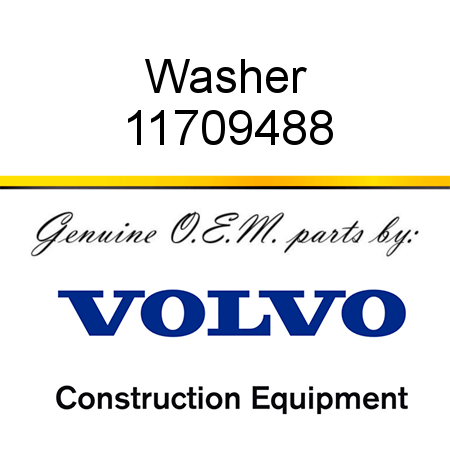 Washer 11709488