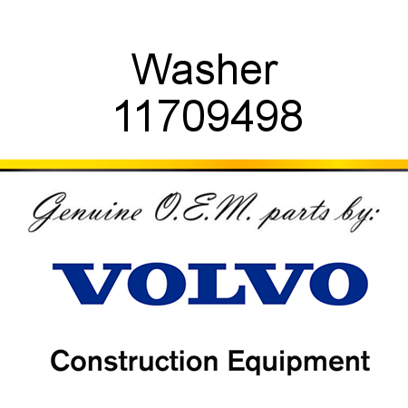 Washer 11709498