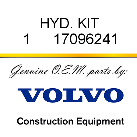 HYD. KIT 1​​17096241