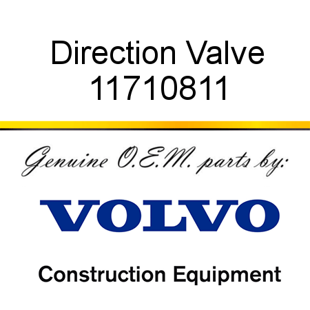 Direction Valve 11710811