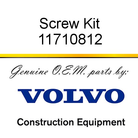 Screw Kit 11710812