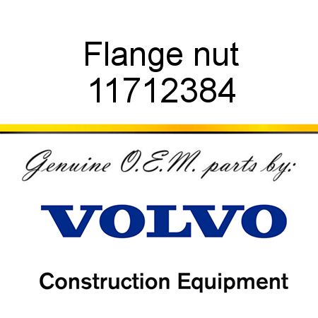 Flange nut 11712384