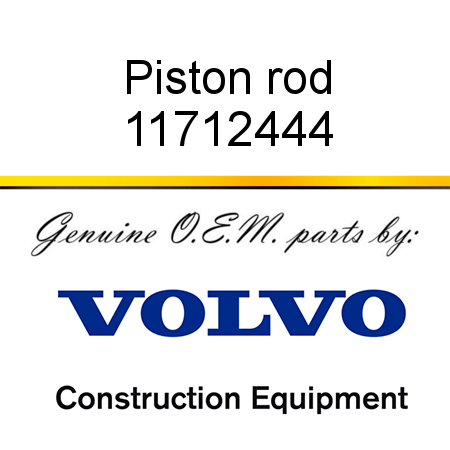 Piston rod 11712444