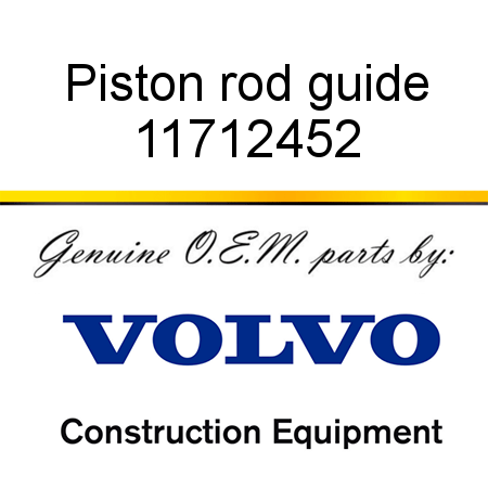 Piston rod guide 11712452