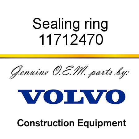 Sealing ring 11712470