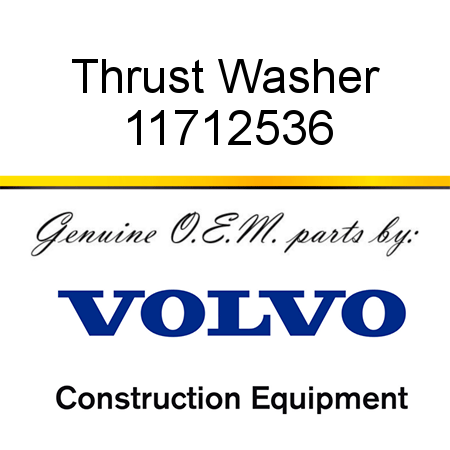 Thrust Washer 11712536