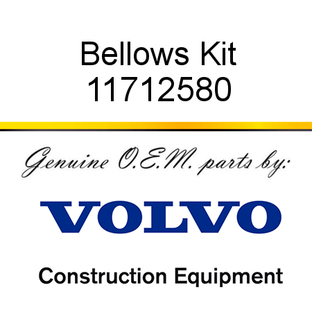 Bellows Kit 11712580