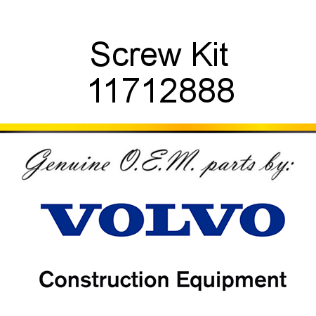 Screw Kit 11712888