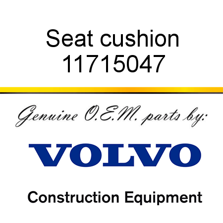 Seat cushion 11715047