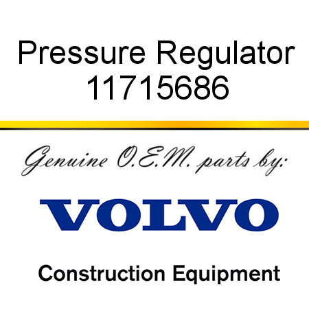 Pressure Regulator 11715686